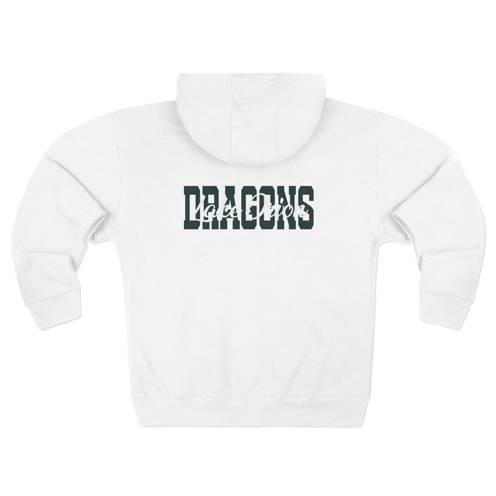 Oakview Green Dragons Zip Hoodie