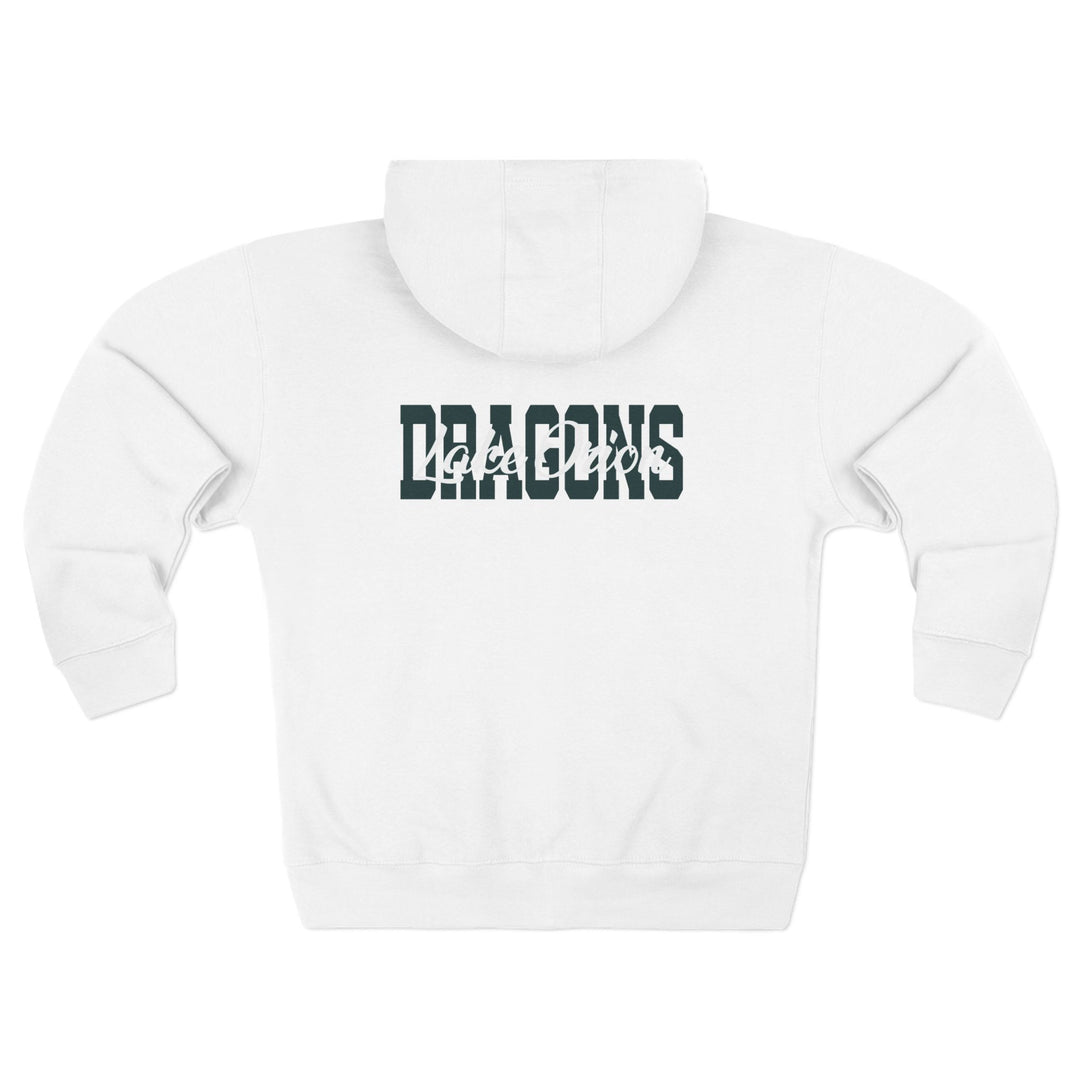 Oakview Green Dragons Zip Hoodie