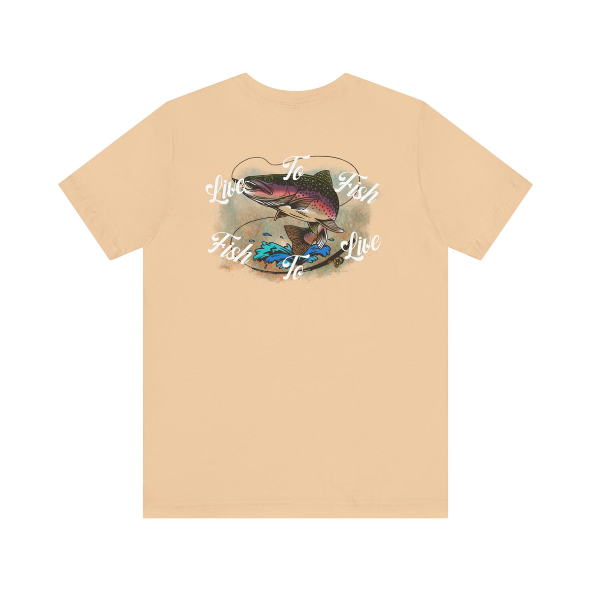 Live To Fish Bella Overtime Tee
