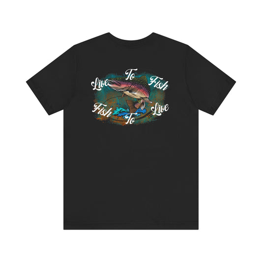 Live To Fish Bella Overtime Tee