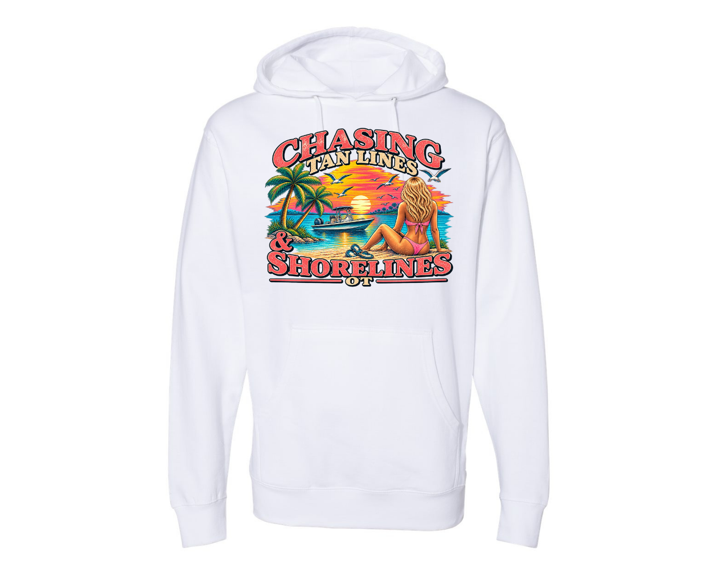 Ladies Chasing Tan lines Hoodie