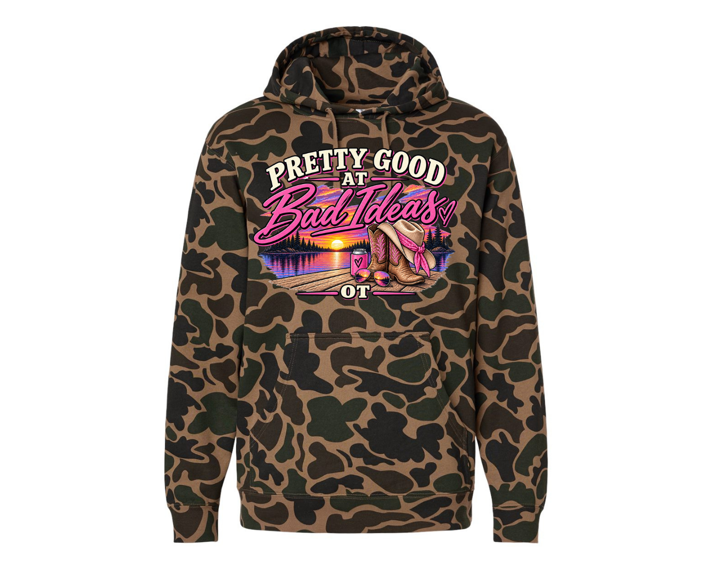 Pretty Good at bad Ideas Hoodie