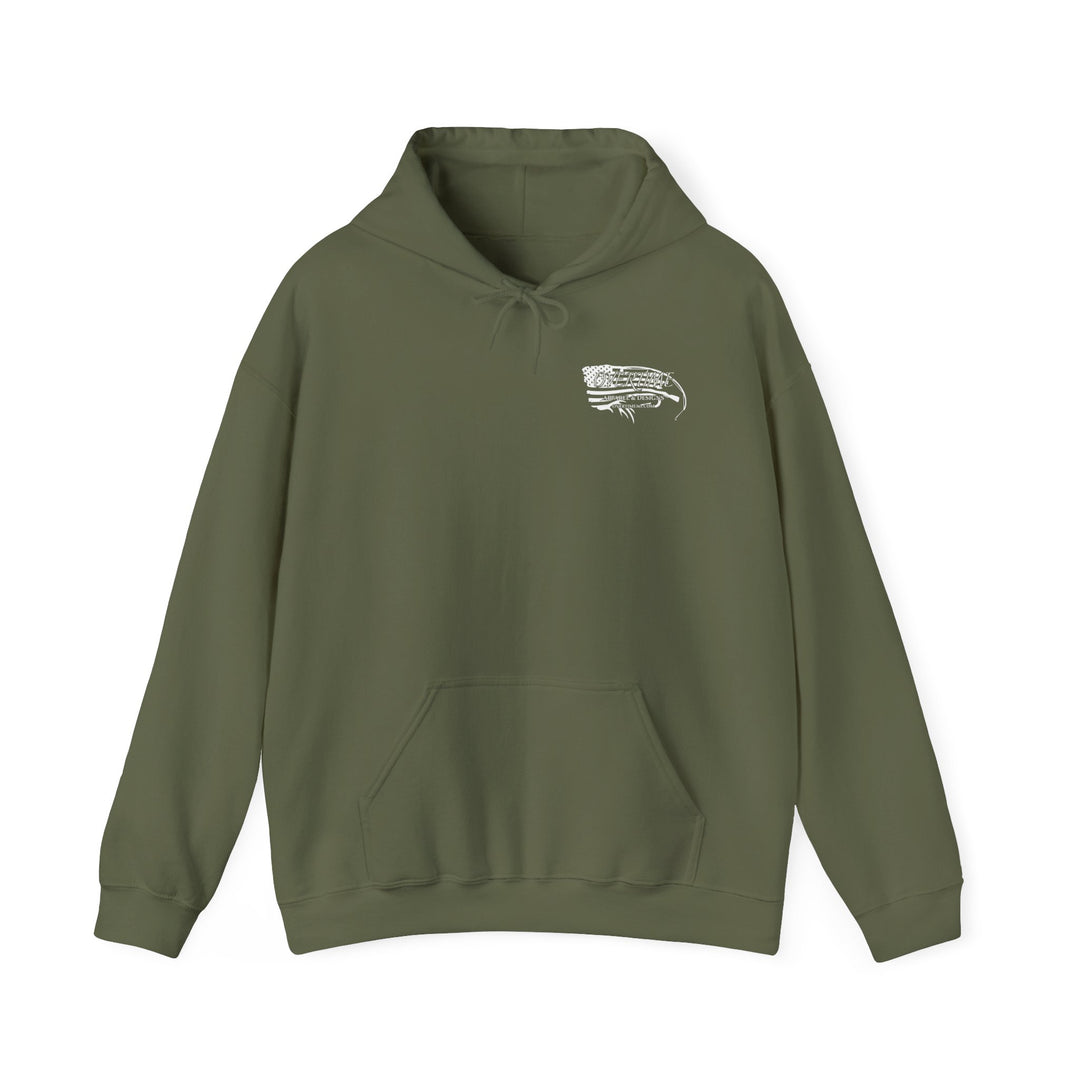Overtime Duck Camo Flag Heavy Blend Hooded Sweatshirt