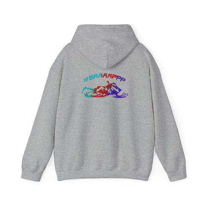 # BRAAPPPP  Retro Heavy Blend Hooded Sweatshirt