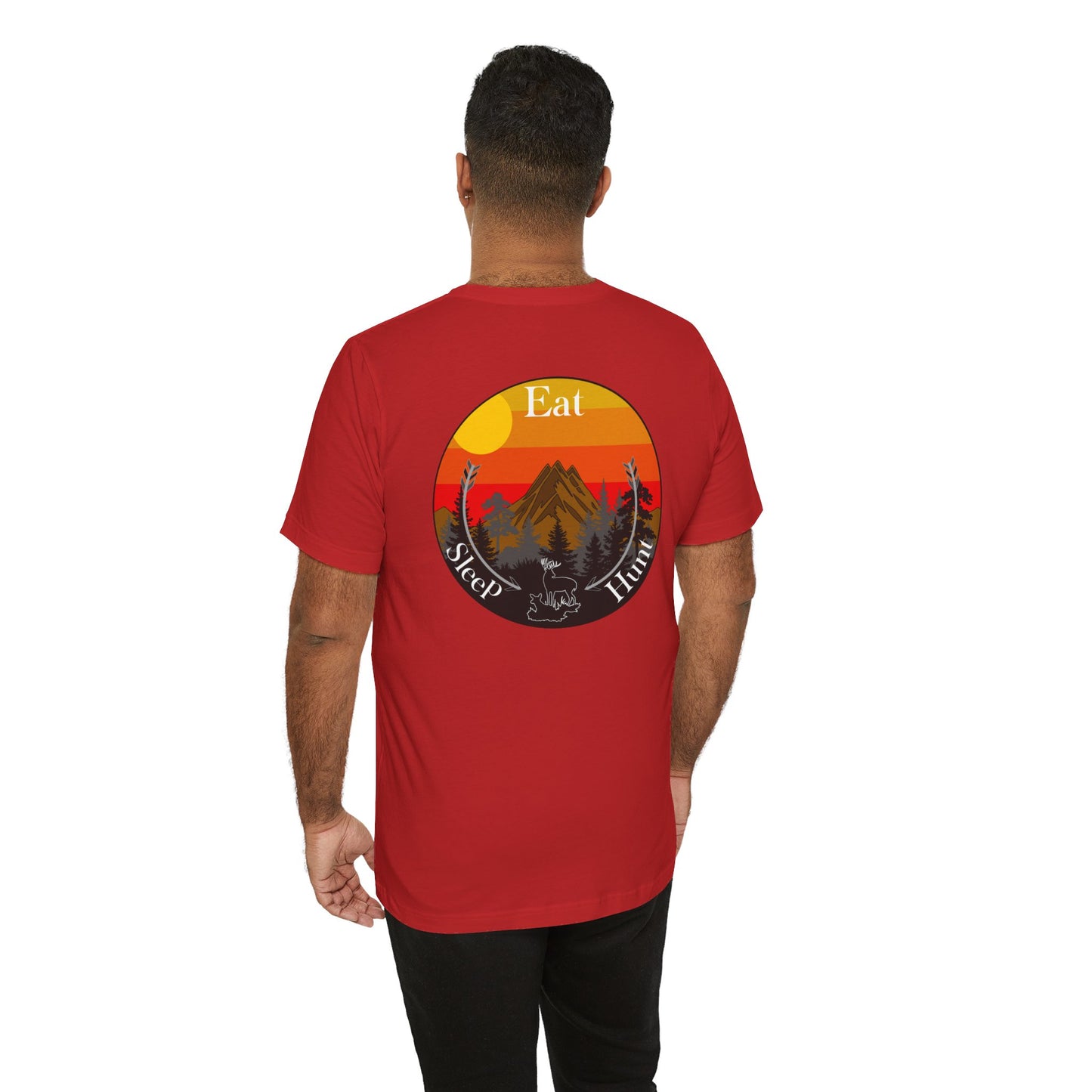 Eat Sleep Hunt Short Sleeve Tee