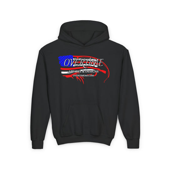 RWB Overtime Flag Kids Hoodie