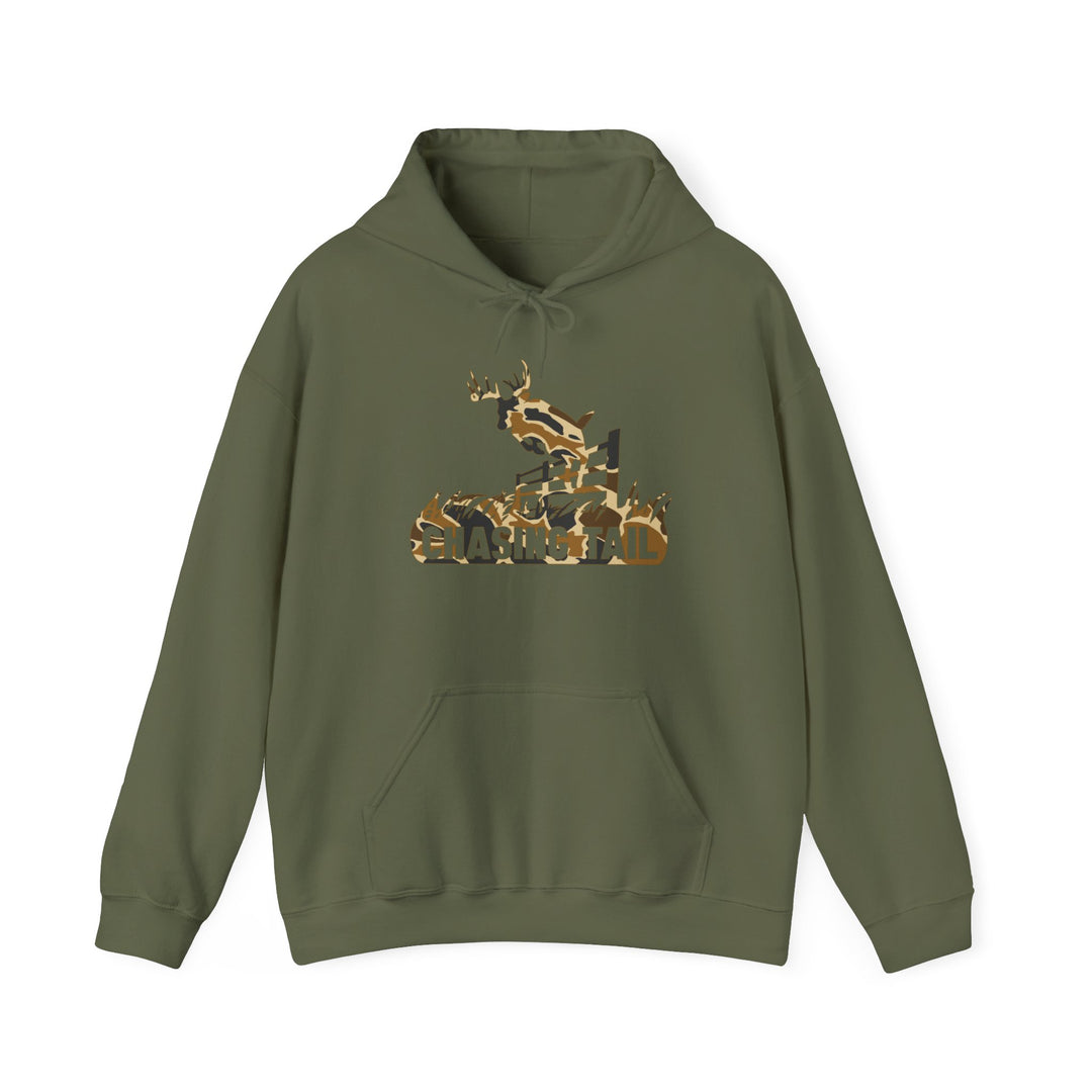 Duck Camo Chasing Tail Heavy Blend Hooded Sweatshirt