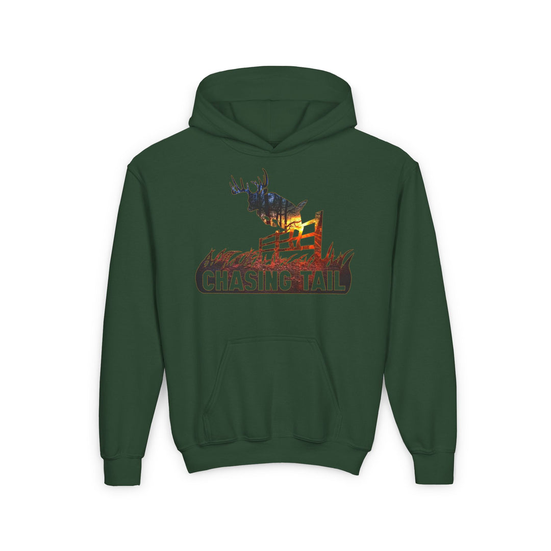 Sunset Chasing Tail Kids Hoodie