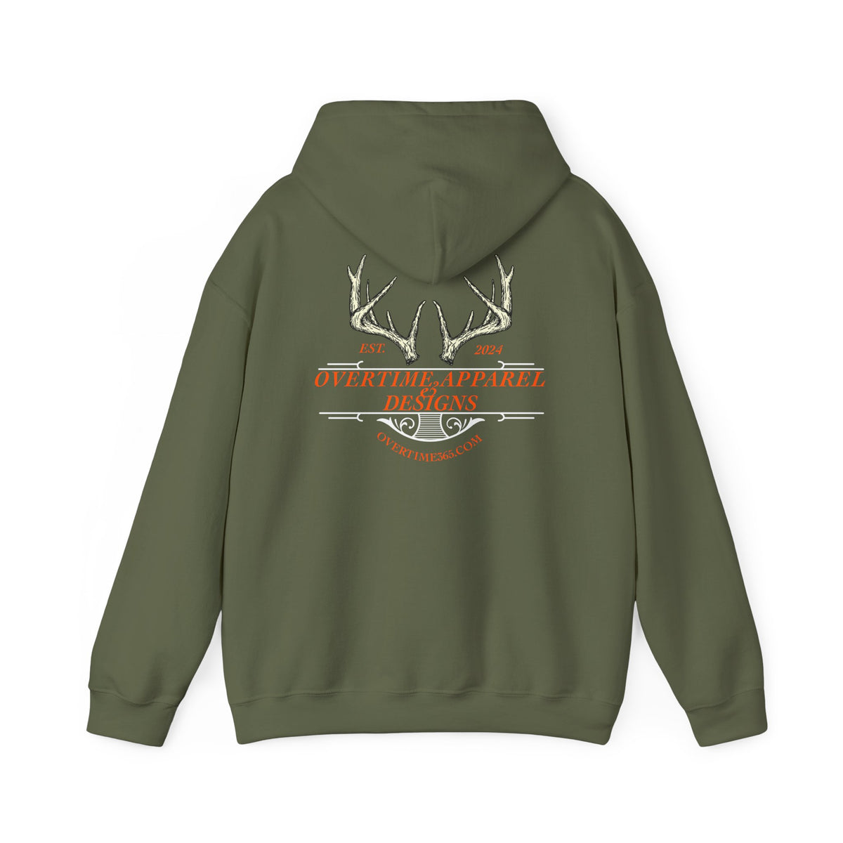 Antler Heavy Blend Hooded Sweatshirt