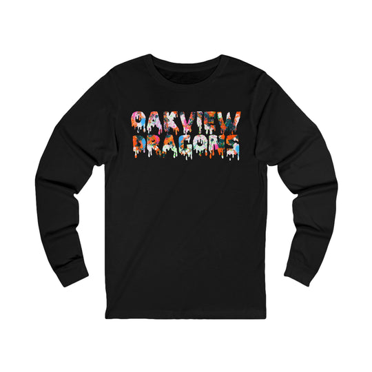 Dragons Drip Long Sleeve T-Shirt