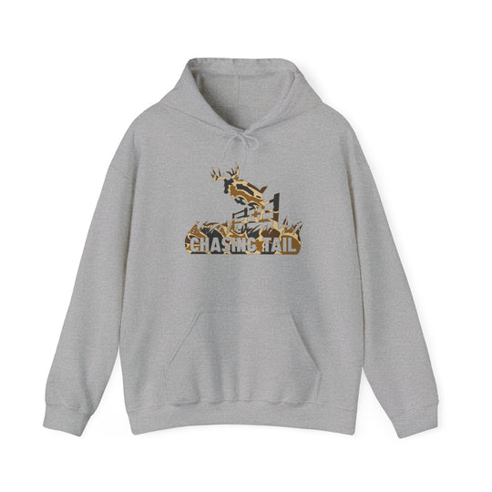 Duck Camo Chasing Tail Heavy Blend Hooded Sweatshirt