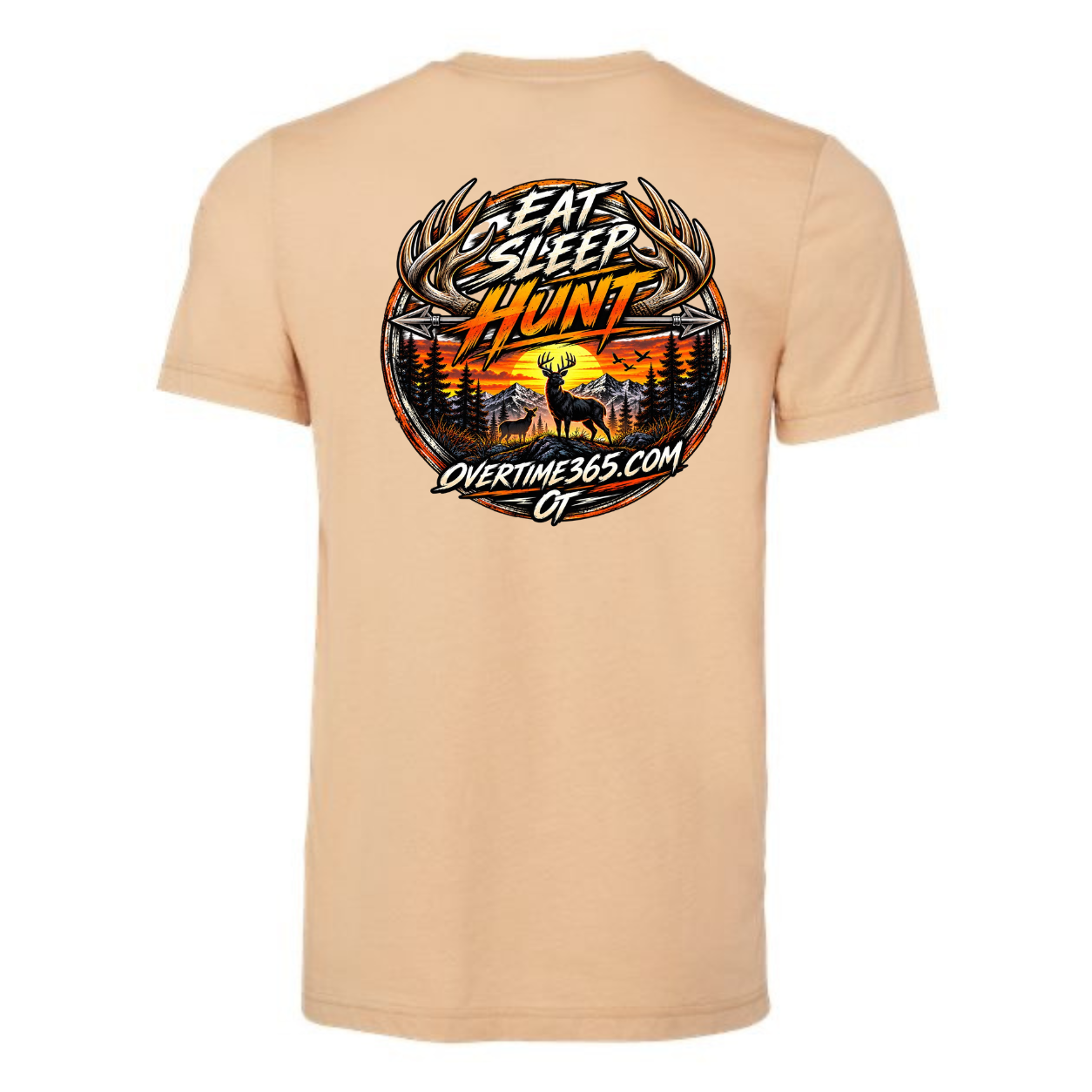 Eat Sleep Hunt Overtime Tee