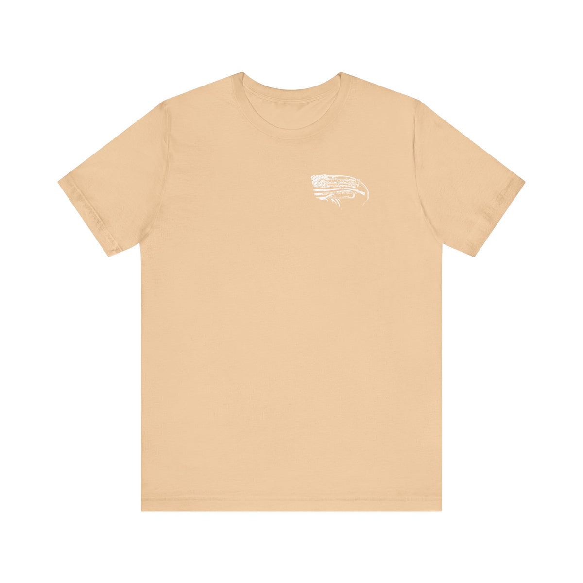 Overtime Duck Camo Flag Bella Overtime Tee