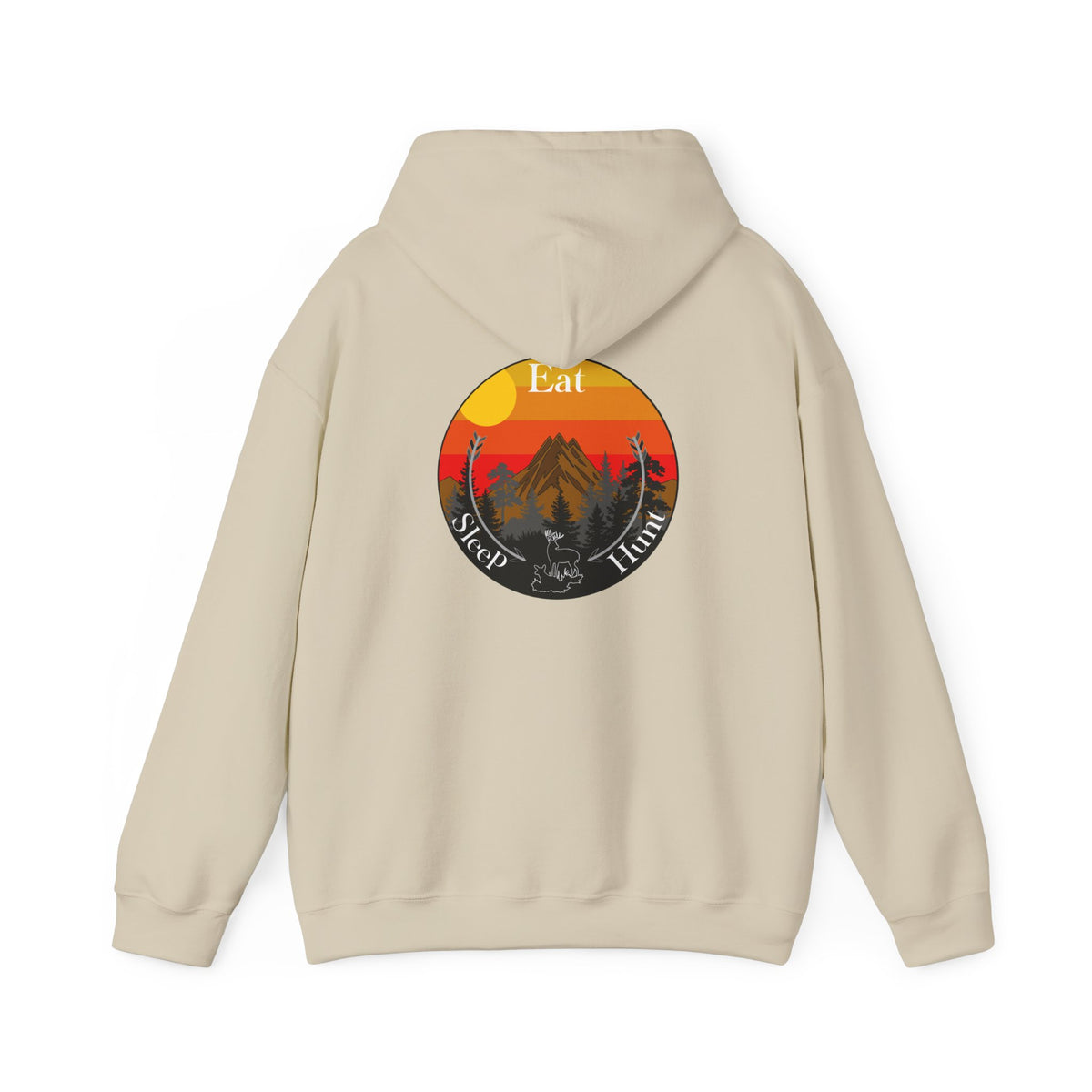 Eat Sleep Hunt Heavy Blend Hooded Sweatshirt