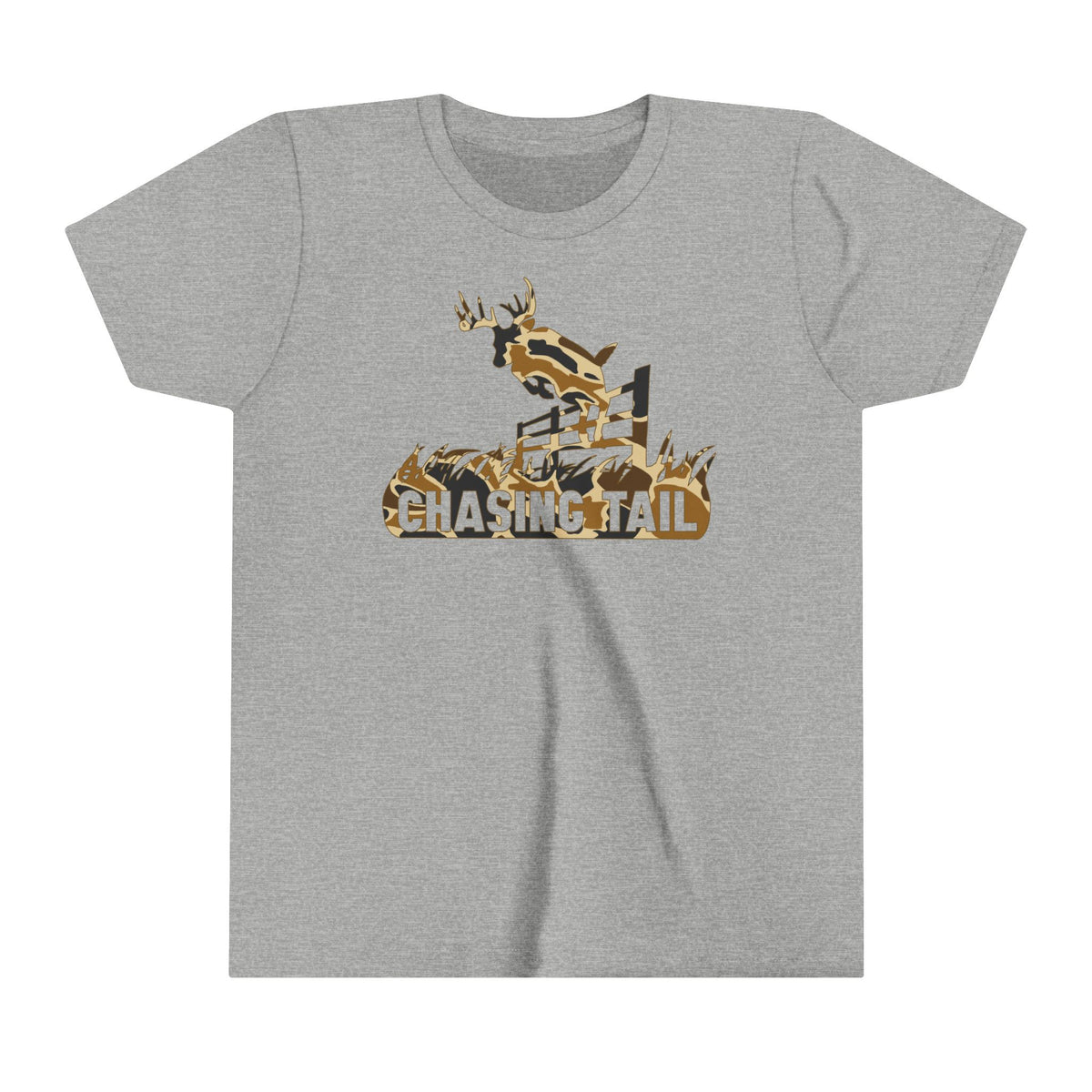 Duck Camo Chasing Tail Kids Short Sleeve