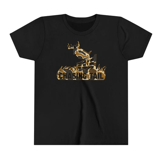 Duck Camo Chasing Tail Kids Short Sleeve