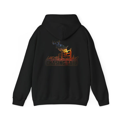 Sunset Chasing Tail Heavy Blend Hooded Sweatshirt