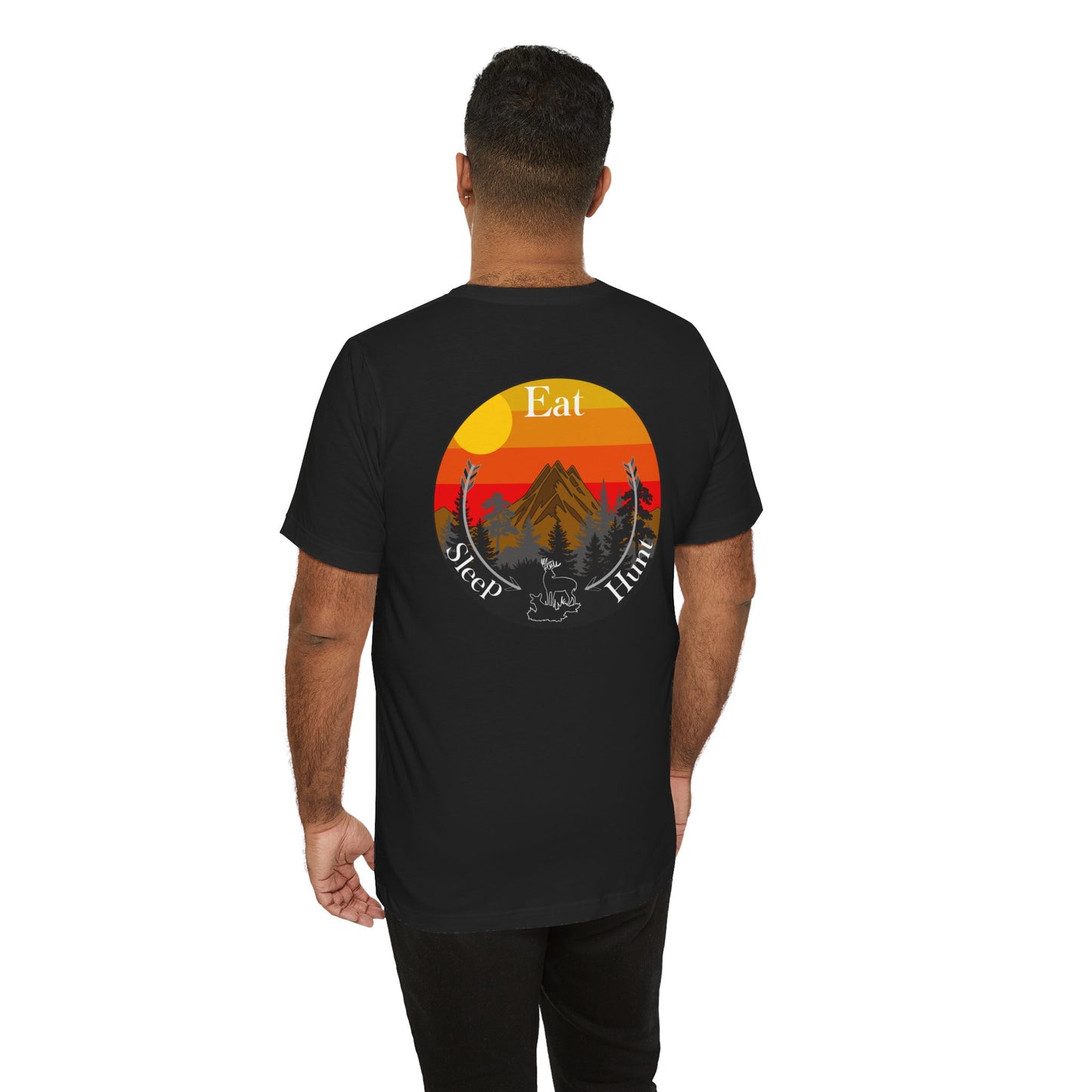 Eat Sleep Hunt Short Sleeve Tee