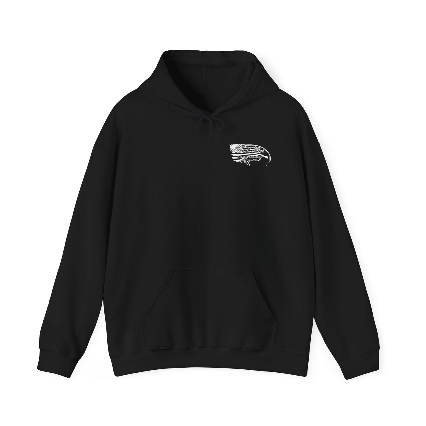 Overtime (RWB) Flag Heavy Blend Hooded Sweatshirt