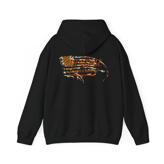 Overtime Duck Camo Flag Heavy Blend Hooded Sweatshirt
