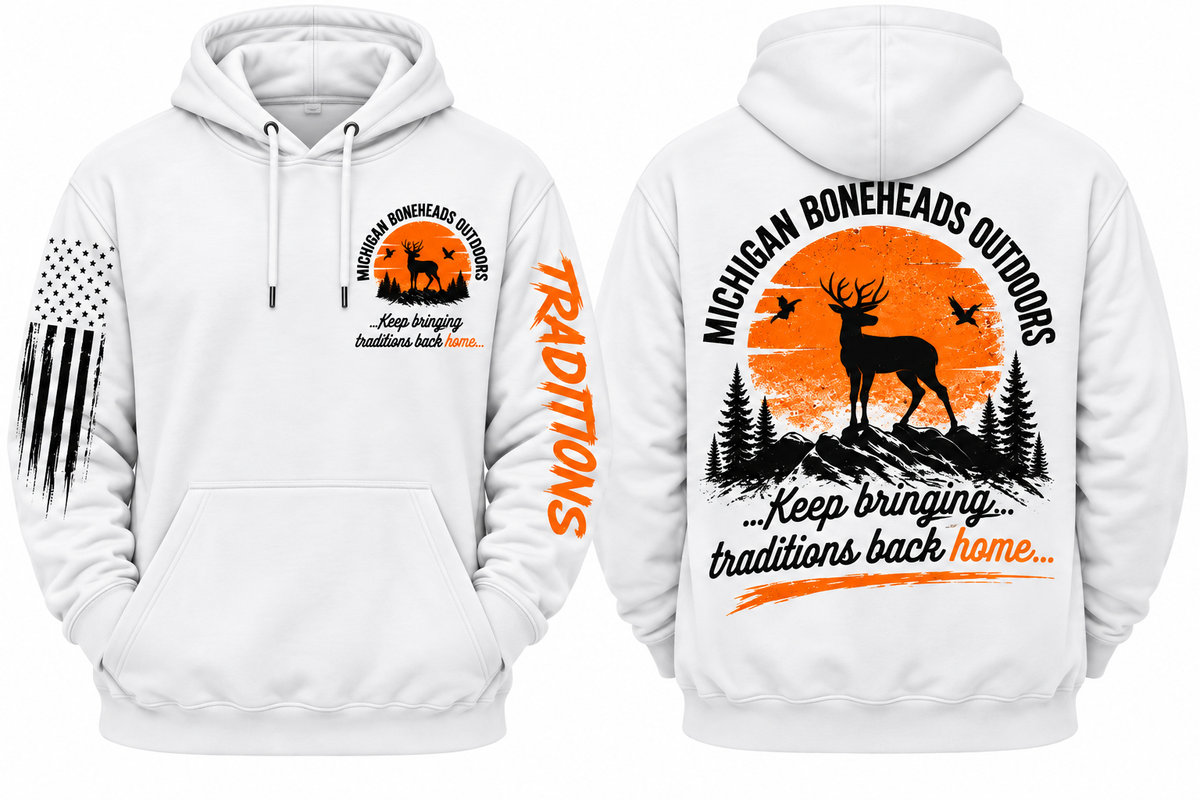 Michigan Boneheads Outdoors Hoodie