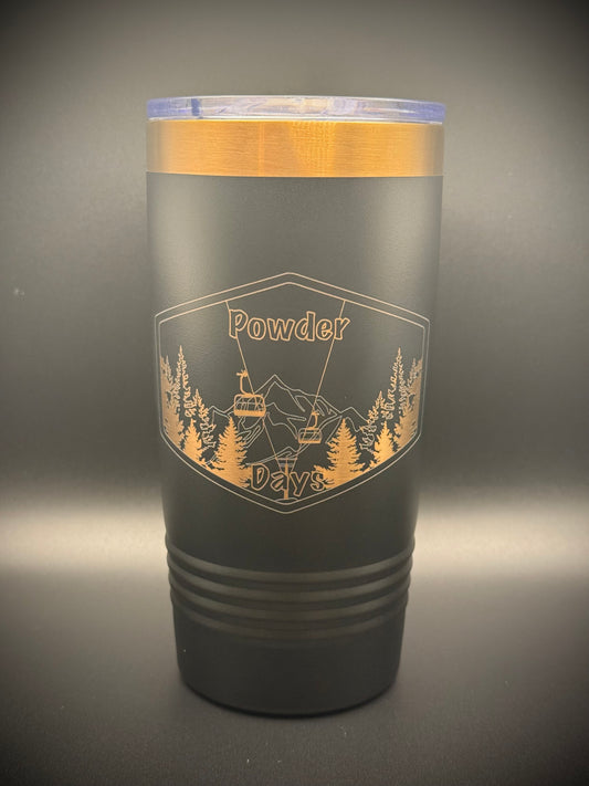 Powder Days Tumbler 20oz