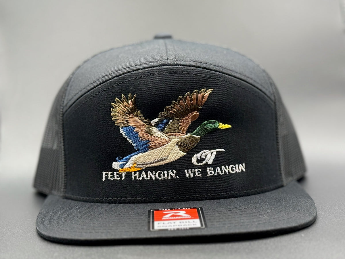 FEET HANGIN, WE BANGIN Embroidered Richardson 168