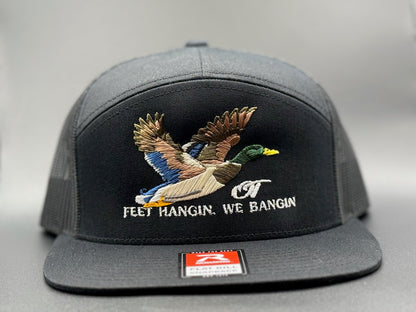 FEET HANGIN, WE BANGIN Embroidered Richardson 168