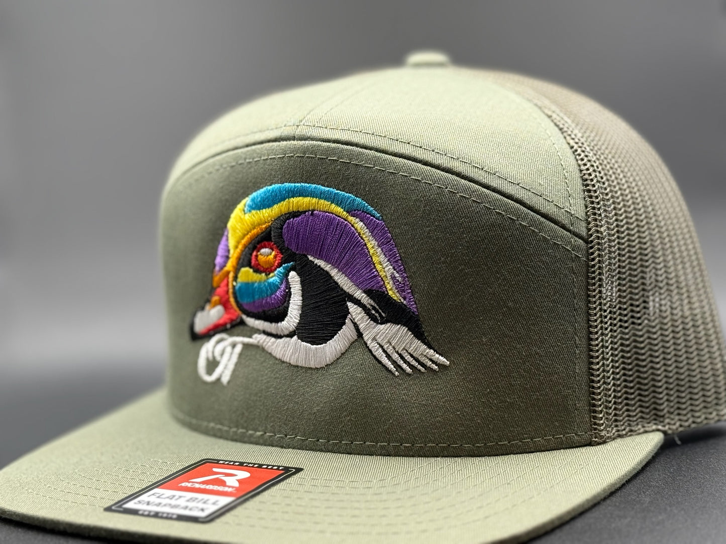 Wood Duck Embroidered Richardson 168