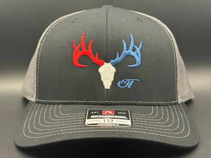 Overtime Richardson 112 with the OT red, white and blue Dead Head
