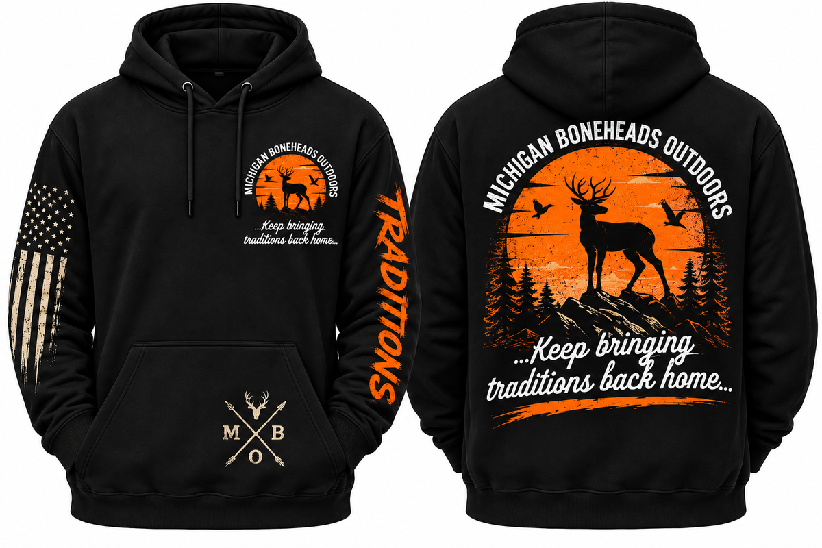 Michigan Boneheads Outdoors Hoodie