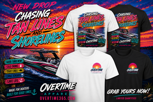 Chasing Tan Lines and Shorelines Tee Shirt