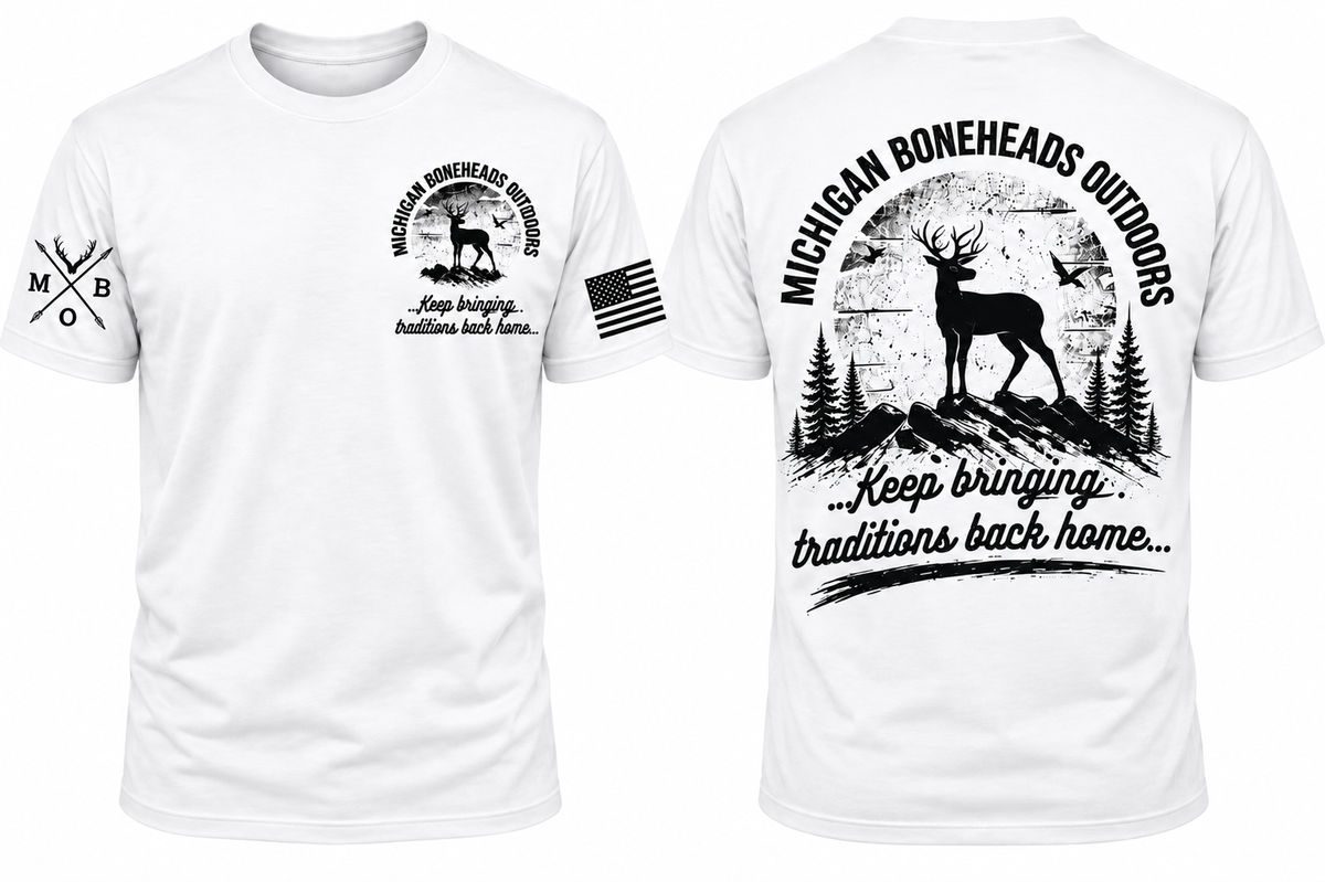 Michigan Boneheads Outdoors Tee